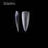 Soft Gel Tips 6 - Stiletto 120pcs 